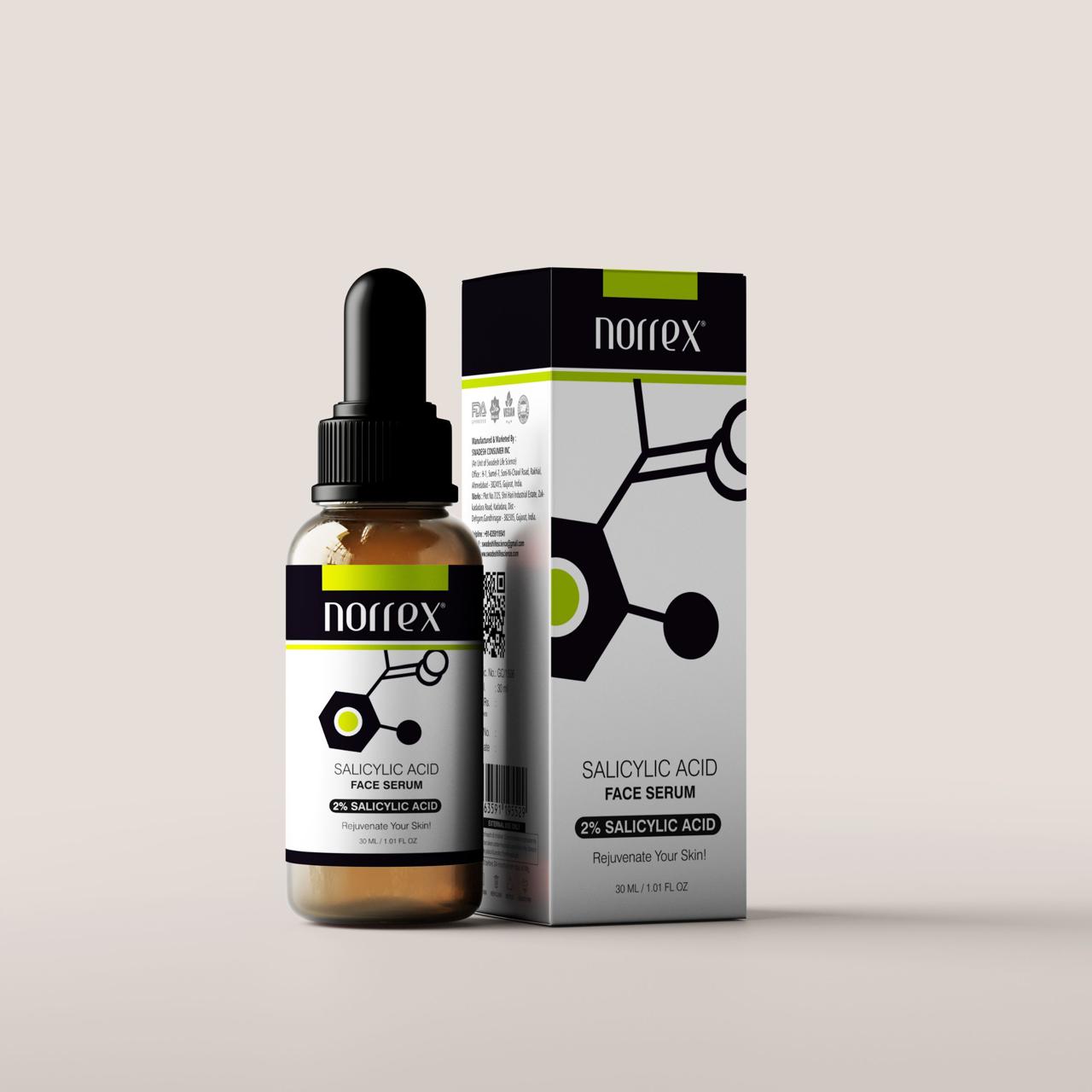 NORREX SALICYLIC ACID FACE SERUM